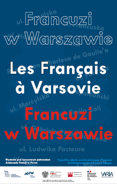 Wystawa Francuzi w Warszawie. Plakat
