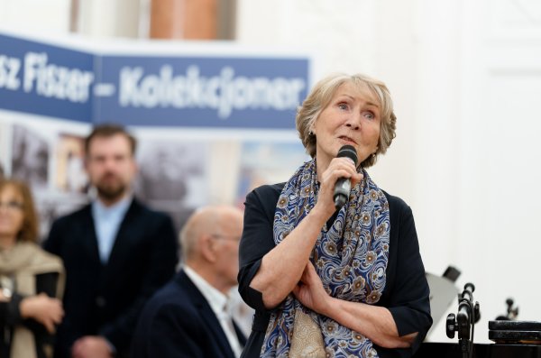 Kolędowanie z Ireną Santor w Centrum Badań nad Kulturą Warszawy UW. (Fot. Mirosław Kaźmierczak/UW)