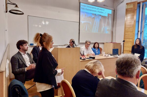 Debaty warszawskie. Narracje nieoczywiste. Fakty, ludzie, instytucje | Skarpa Uniwersytecka: Jak połączyć Pałac Kazimierzowski z Powiślem?