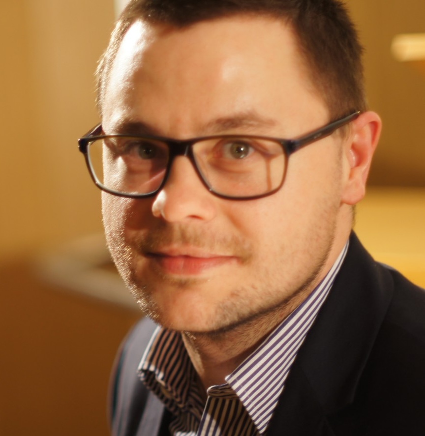 Zdjęcie portretowe, dr hab. Dawid Maria Osiński